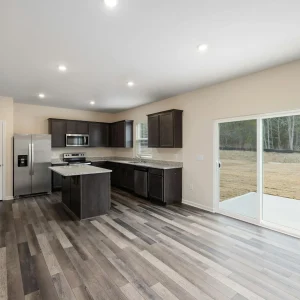 Contemporary Warm White and Walnut Interior Design - Golden Years